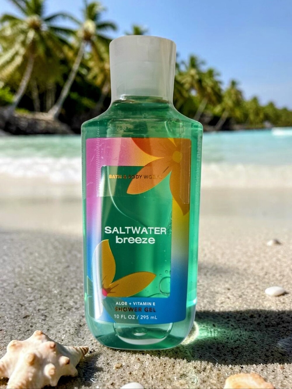 Bath & Body Works Saltwater Breeze Shower Gel 10 fl oz New